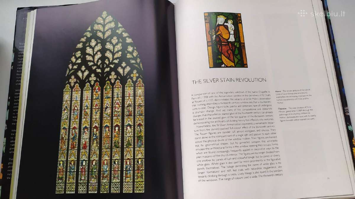 Parduodama knyga „Stained Glass: An Illustrated." - nuotraukos Nr. 6