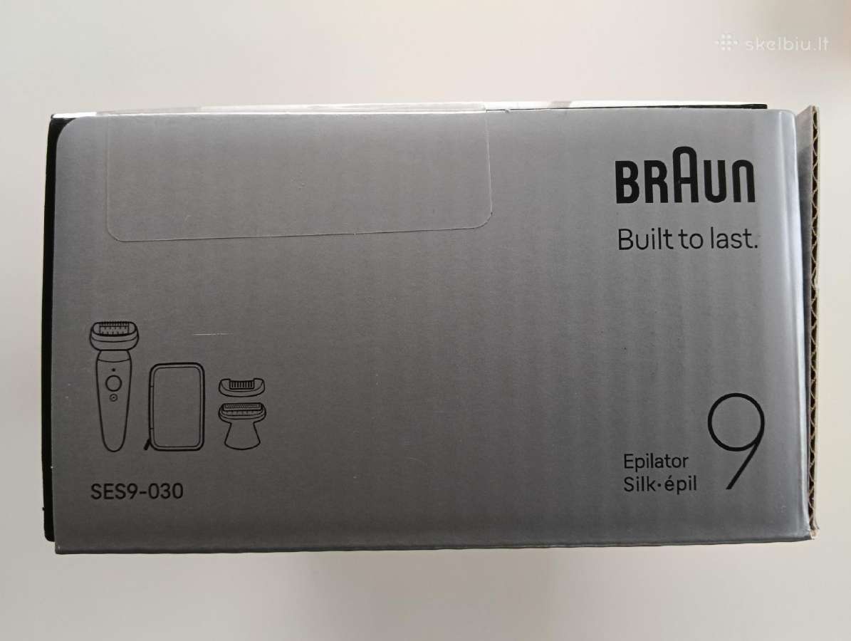 Braun Silk epil 9 epiliatorius Naujas - nuotraukos Nr. 6