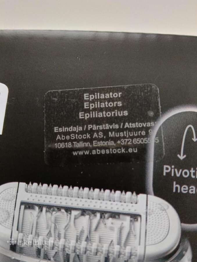 Braun Silk epil 9 epiliatorius Naujas - nuotraukos Nr. 5