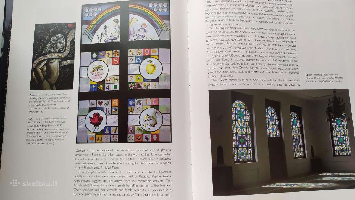 Parduodama knyga „Stained Glass: An Illustrated." - nuotraukos Nr. 13