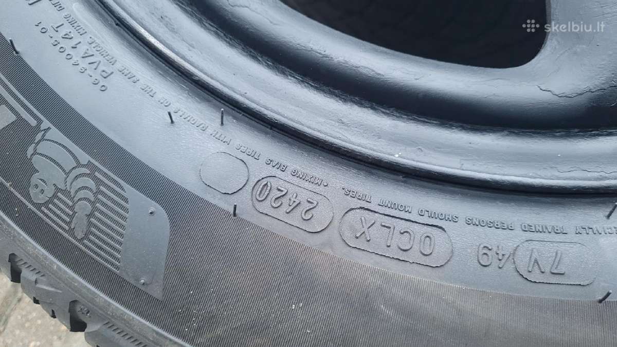 R16 padangos su Subaru ratlankiais - nuotraukos Nr. 2