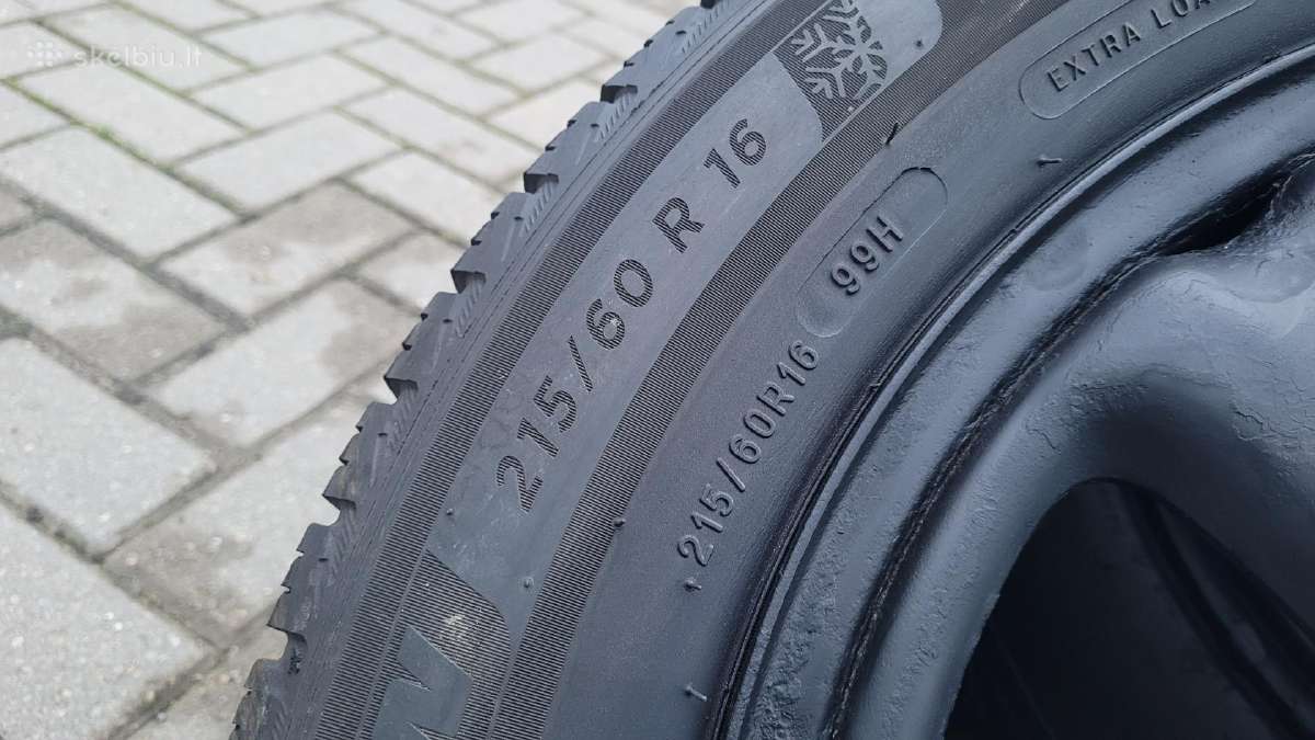 R16 padangos su Subaru ratlankiais - nuotraukos Nr. 5