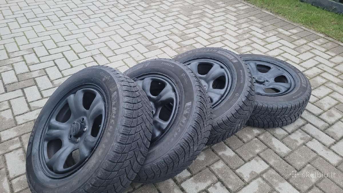 R16 padangos su Subaru ratlankiais - nuotraukos Nr. 7