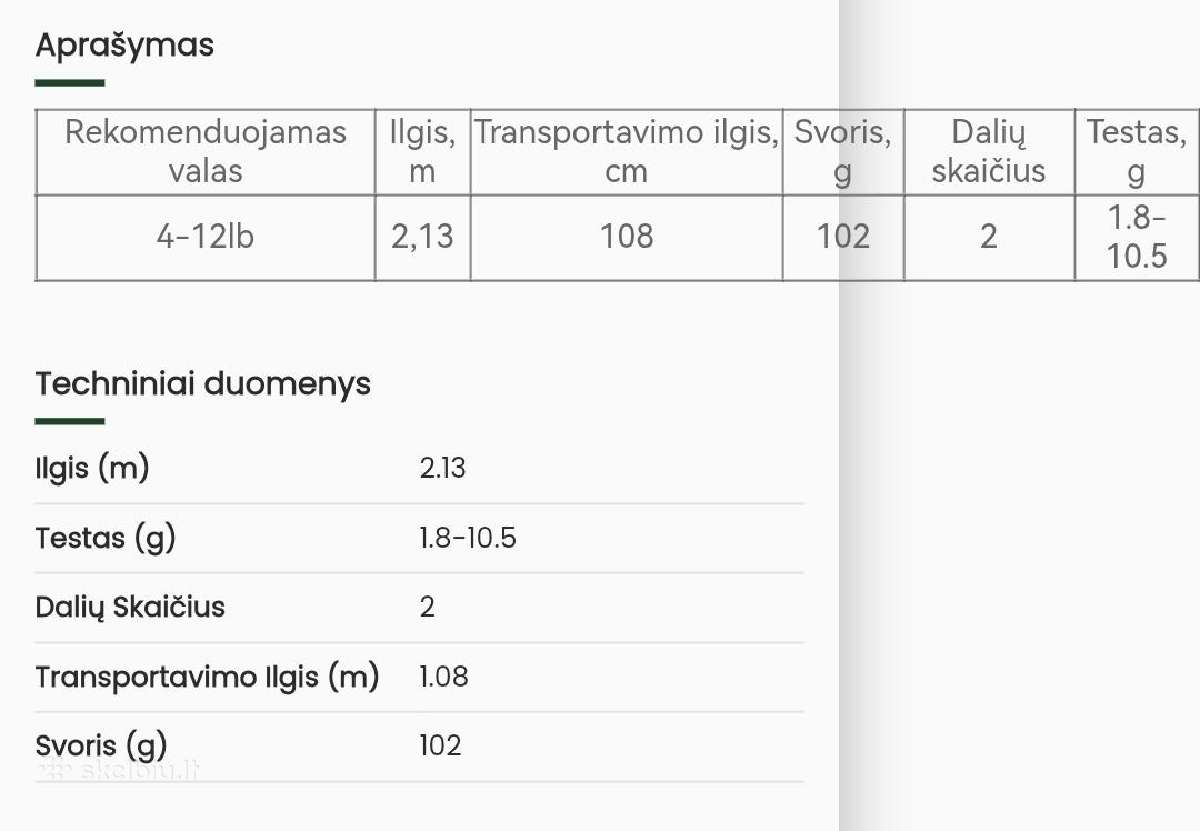 Evergreen light cavarly clcs-70ml - nuotraukos Nr. 2