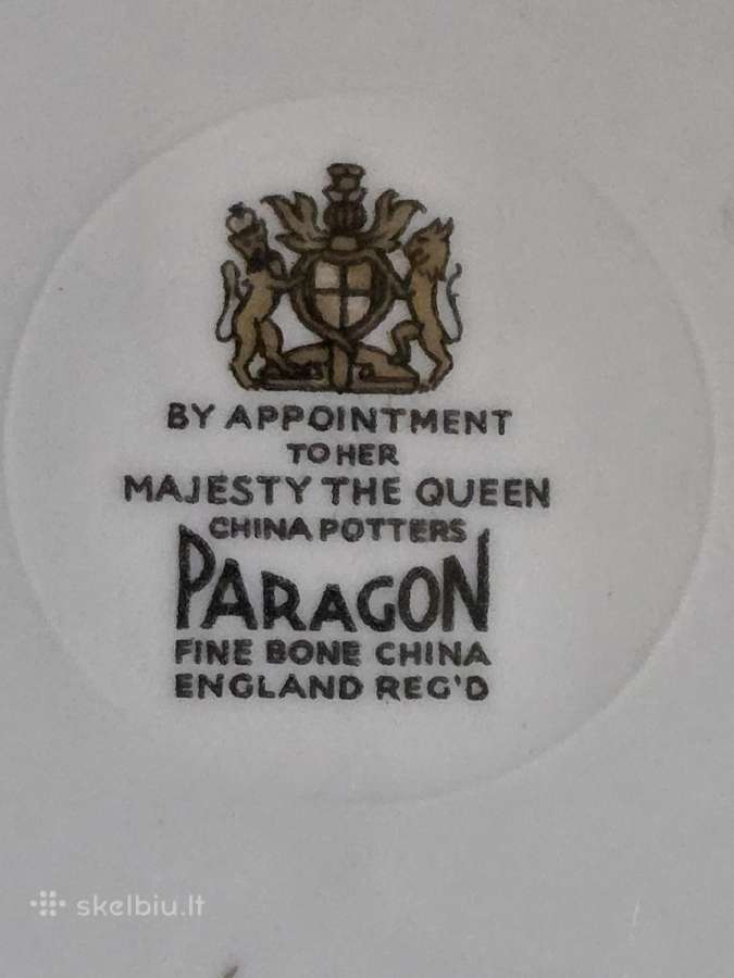 Kolekcinė Paragon Fine Bone China lėkštė Canada - nuotraukos Nr. 4