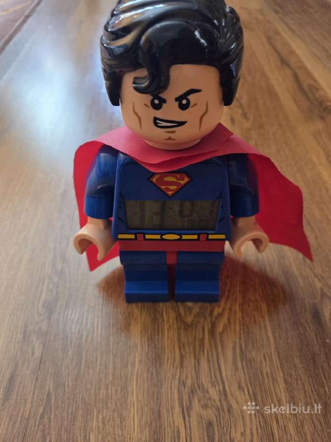 Lego Dc Super Heroes Superman figūrėlė - laikrodis - nuotraukos Nr. 4