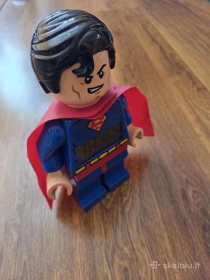 Lego Dc Super Heroes Superman figūrėlė - laikrodis - nuotraukos Nr. 6