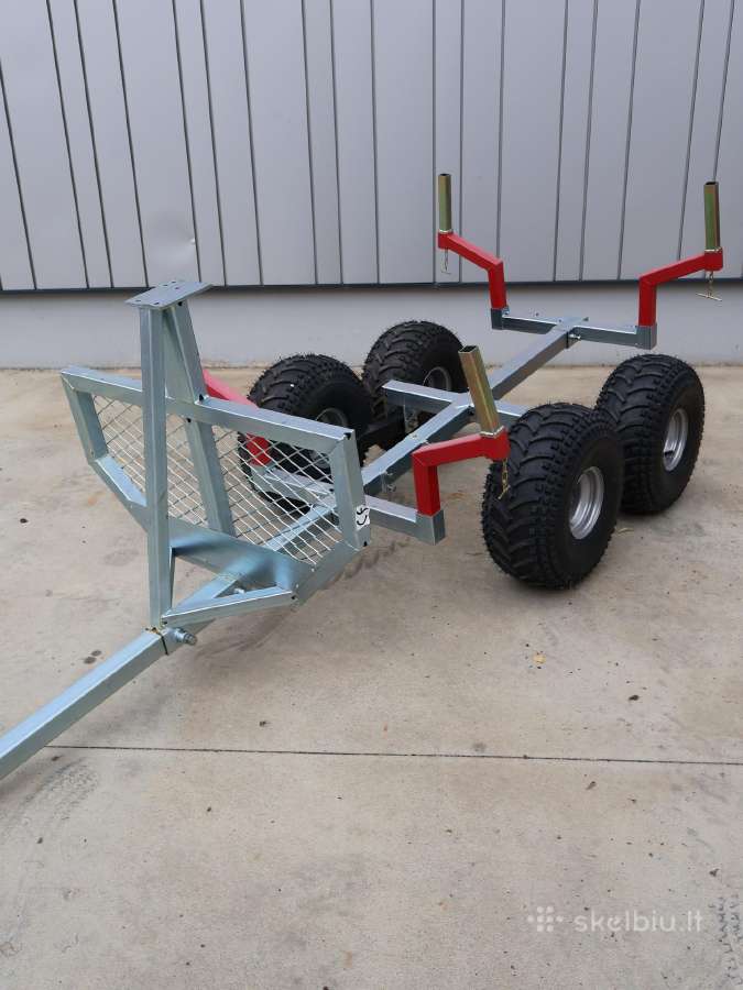 Akcija! Priekaba Bronco Timber Trailer Atv 2000 - nuotraukos Nr. 2