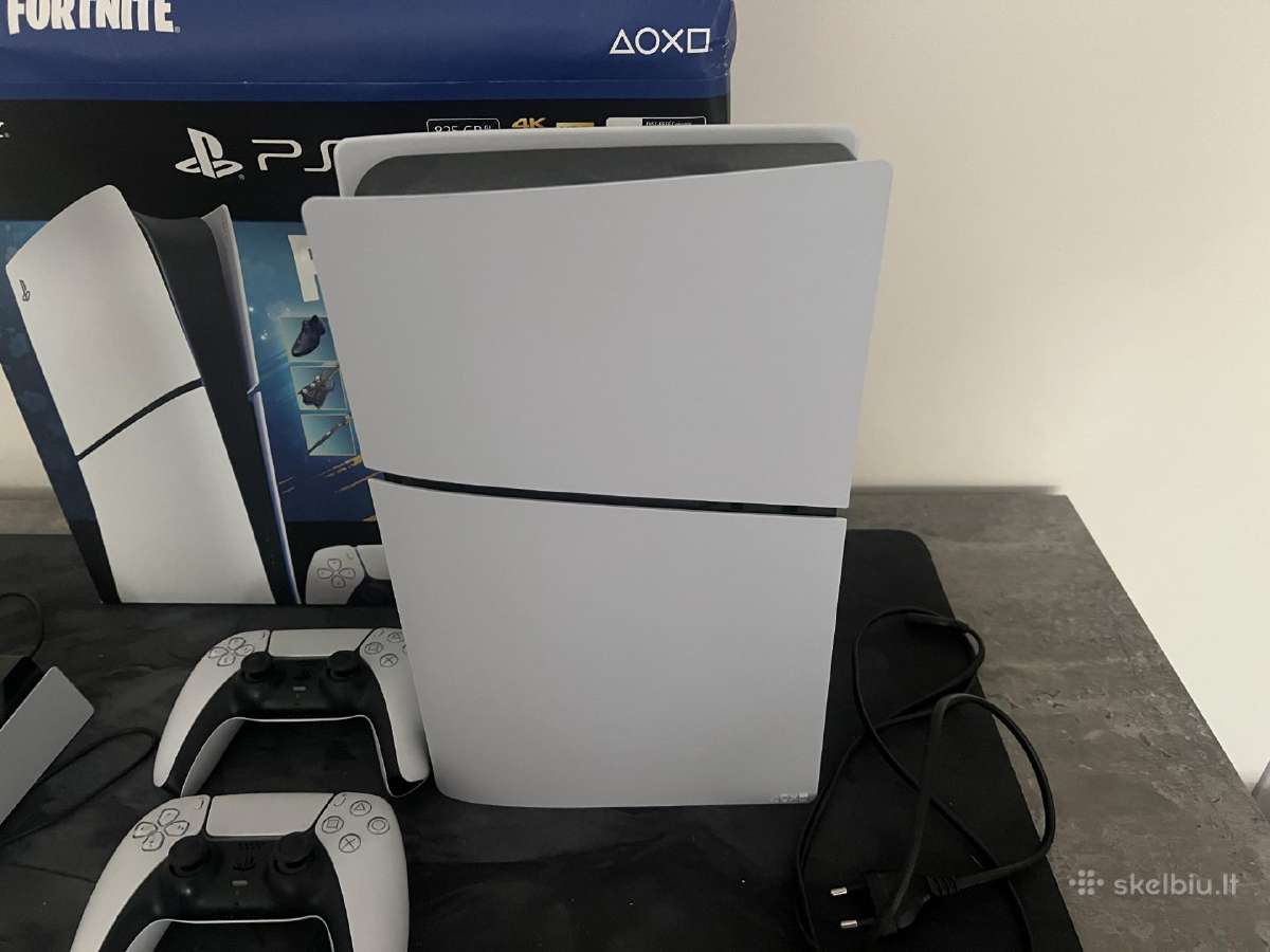 Ps5 Digital 825gb, 2 pulteliai, įkrovimo stotelė - nuotraukos Nr. 2
