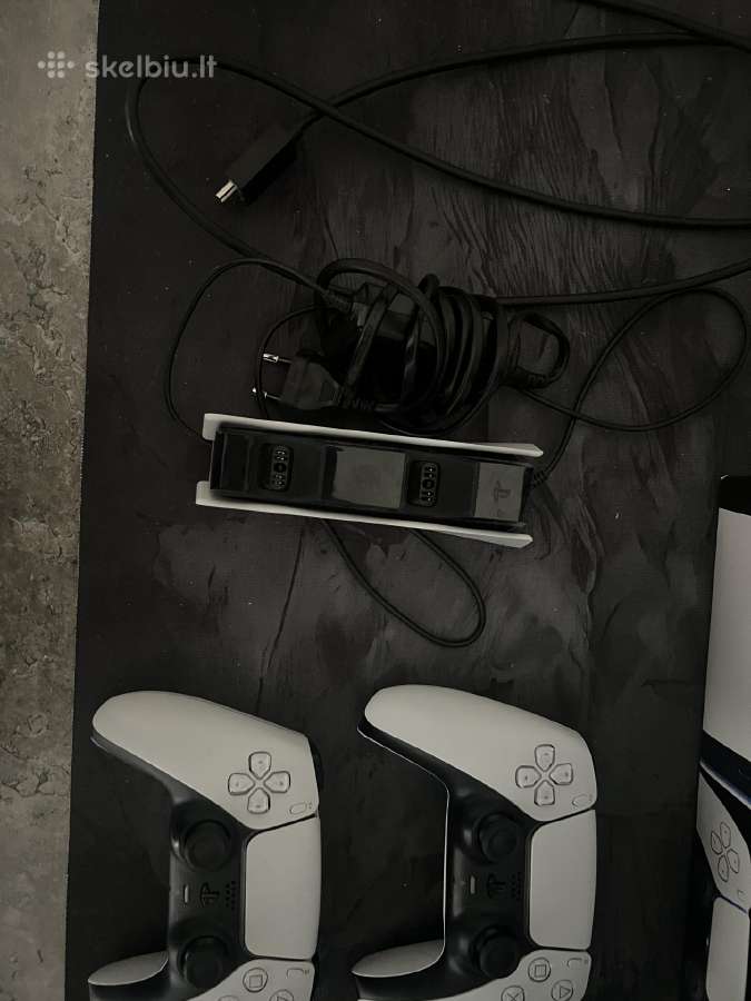 Ps5 Digital 825gb, 2 pulteliai, įkrovimo stotelė - nuotraukos Nr. 4