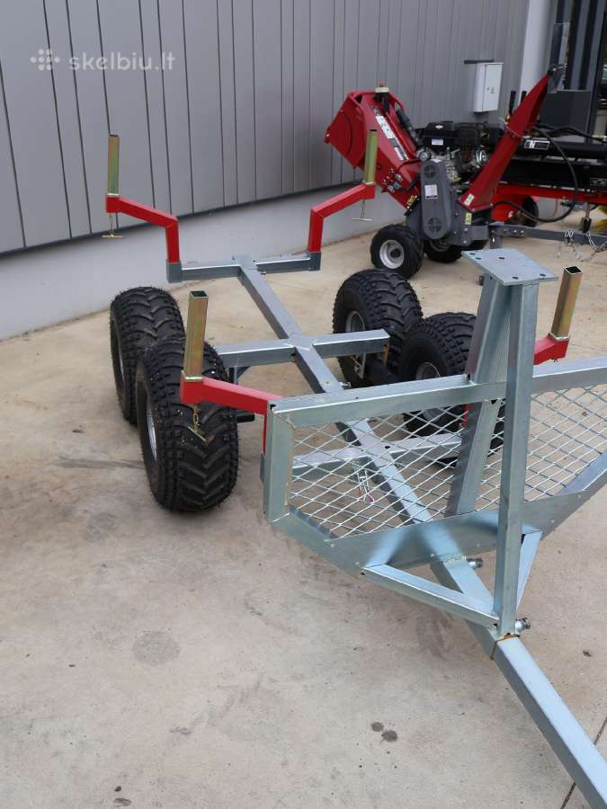 Akcija! Priekaba Bronco Timber Trailer Atv 2000 - nuotraukos Nr. 3