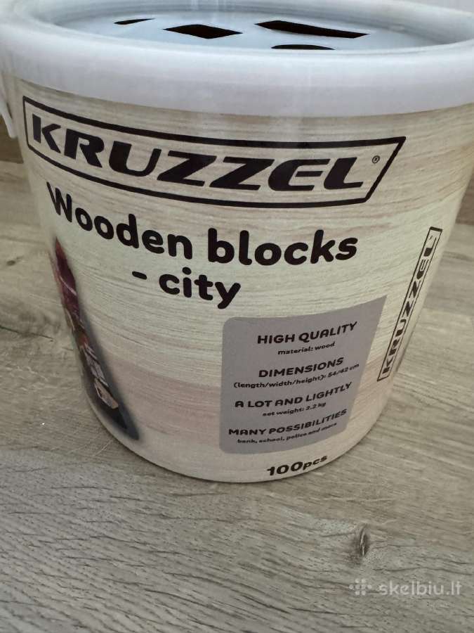 Kruzzel medinės kaladėlės - nuotraukos Nr. 6