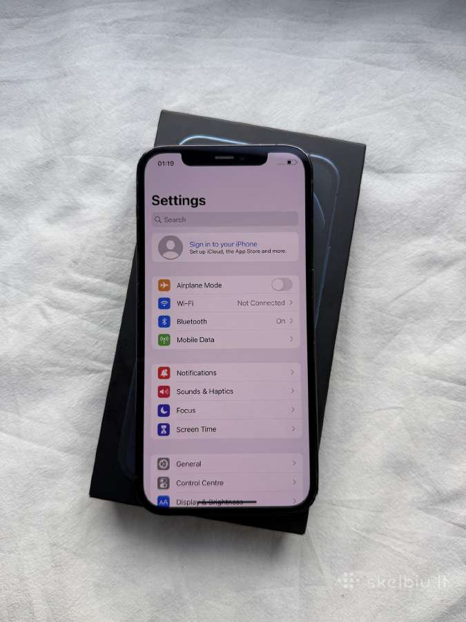 iPhone 12 Pro 128gb Blue - nuotraukos Nr. 4