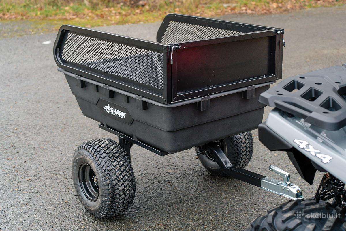 Akcija! Shark Atv Trailer Garden 300s - nuotraukos Nr. 2