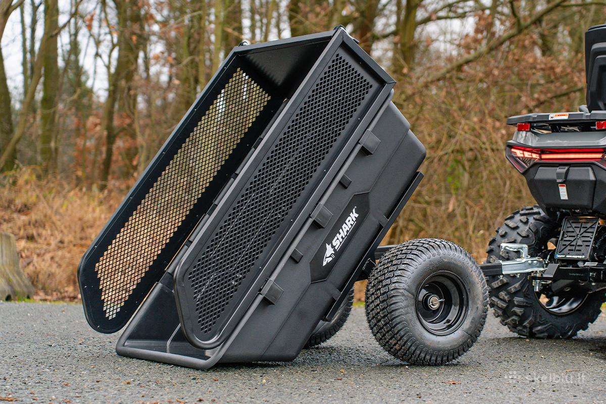 Akcija! Shark Atv Trailer Garden 300s - nuotraukos Nr. 4