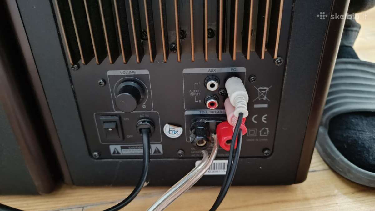 Microlab solo 6c 7c garso kolonėlės su stiprintuvu - nuotraukos Nr. 2