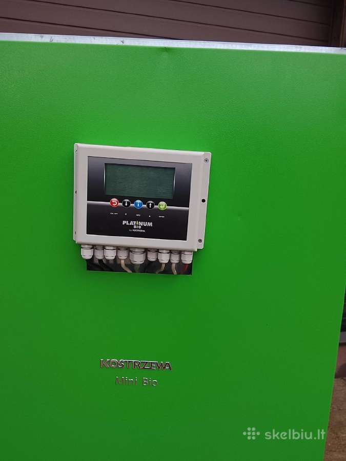 Kostrzewa Mini Bio 10kw granulinis katilas - nuotraukos Nr. 9