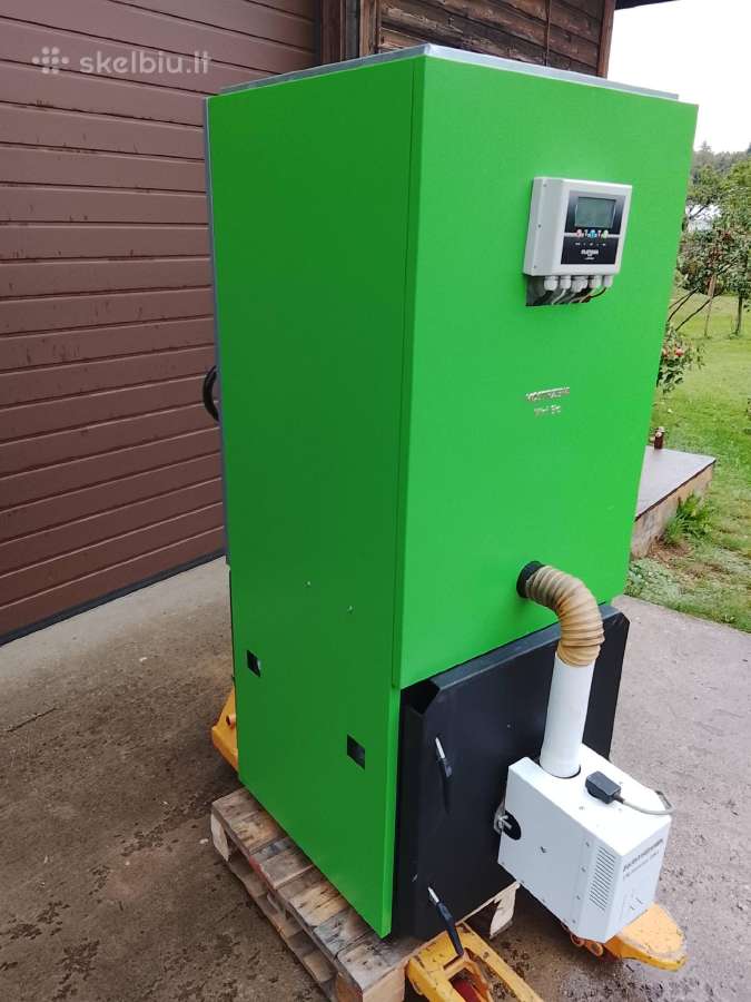 Kostrzewa Mini Bio 10kw granulinis katilas - nuotraukos Nr. 4