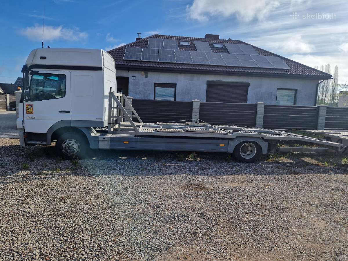 Mercedes-benz Atego 822 su priekaba - nuotraukos Nr. 2