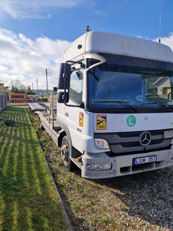 Mercedes-benz Atego 822 su priekaba - nuotraukos Nr. 3