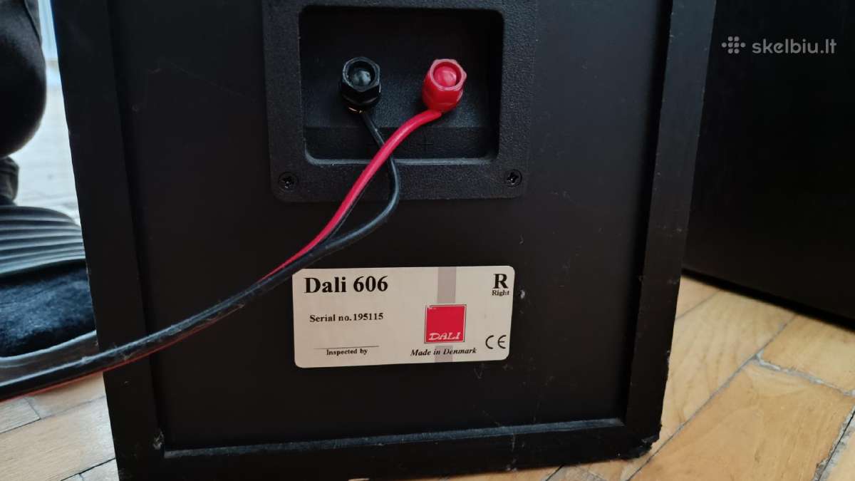 Grindinės Hi-fi audio kolonėlės Dali 606 - nuotraukos Nr. 2