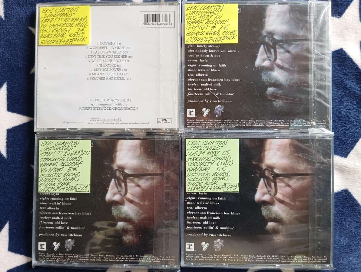 Eric Clapton CD - nuotraukos Nr. 4