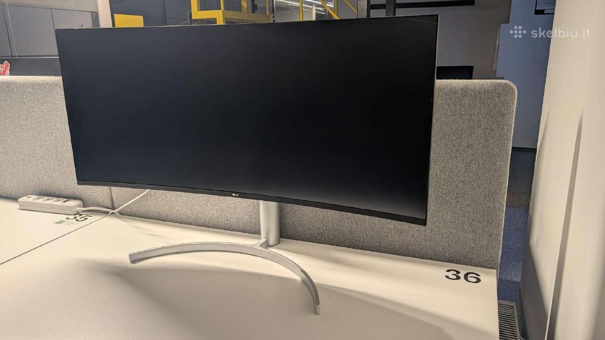 LG 38wn95c-w 38" 144 Hz, Nano Ips, Freesync Gsync - nuotraukos Nr. 3