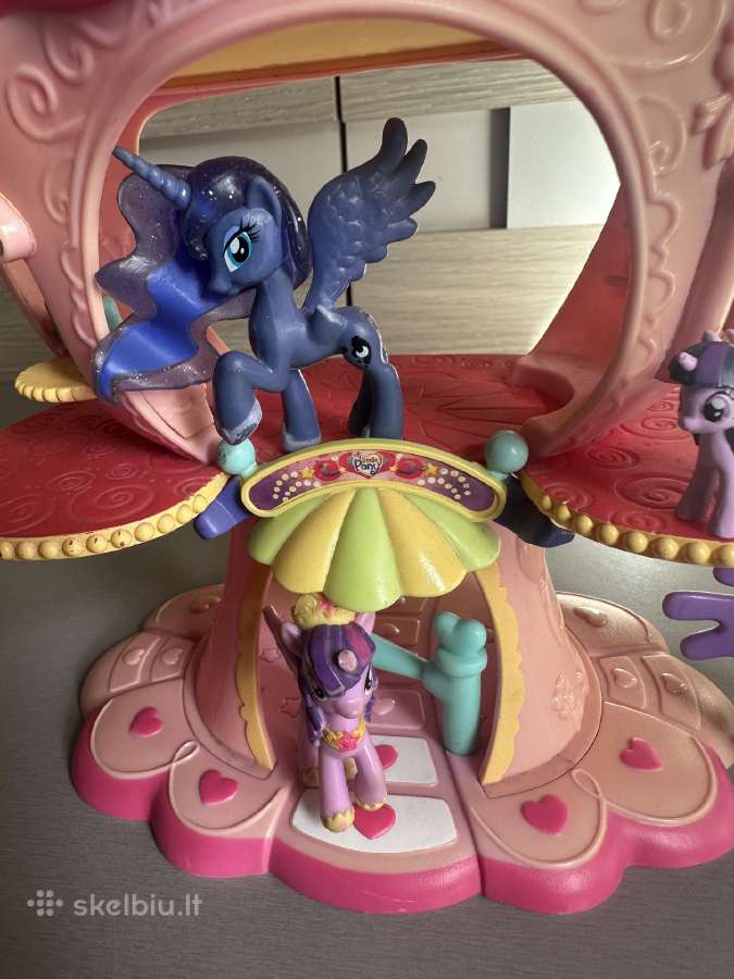 My Little Pony ledų pilis / namelis + 6 poniai - nuotraukos Nr. 4