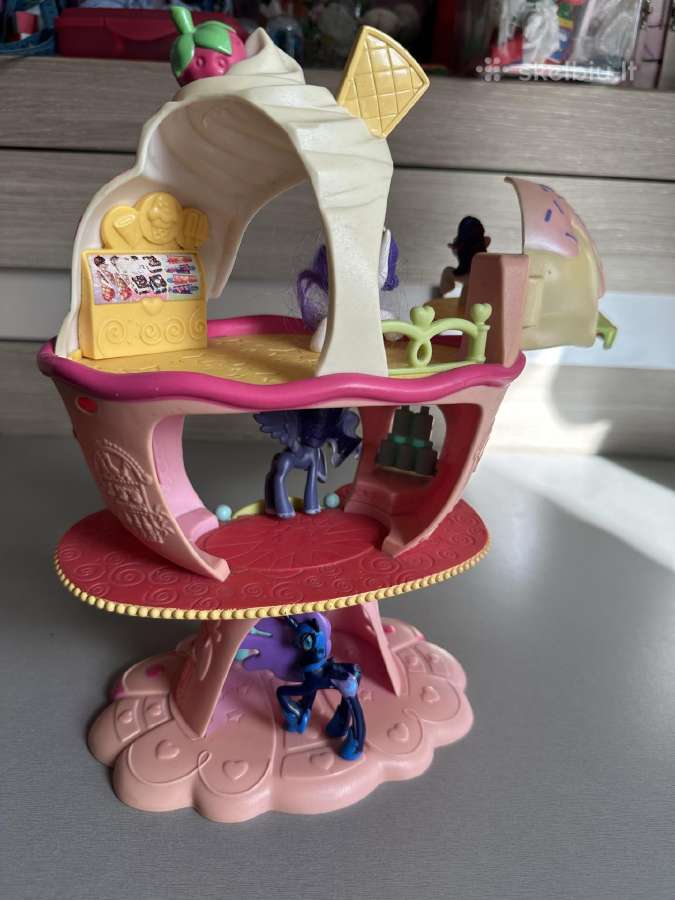 My Little Pony ledų pilis / namelis + 6 poniai - nuotraukos Nr. 7