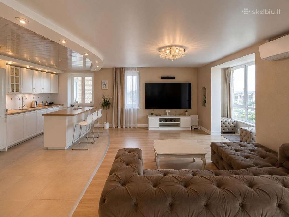 Išskirtinis 3 Kambarių Penthouse Butas - nuotraukos Nr. 2