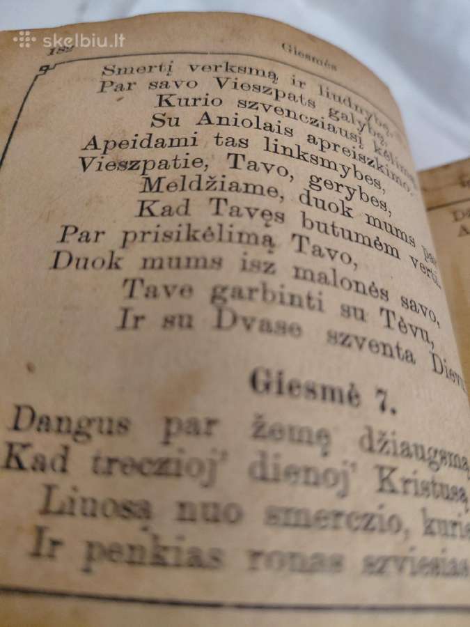 Maldaknygė labai sena - nuotraukos Nr. 2