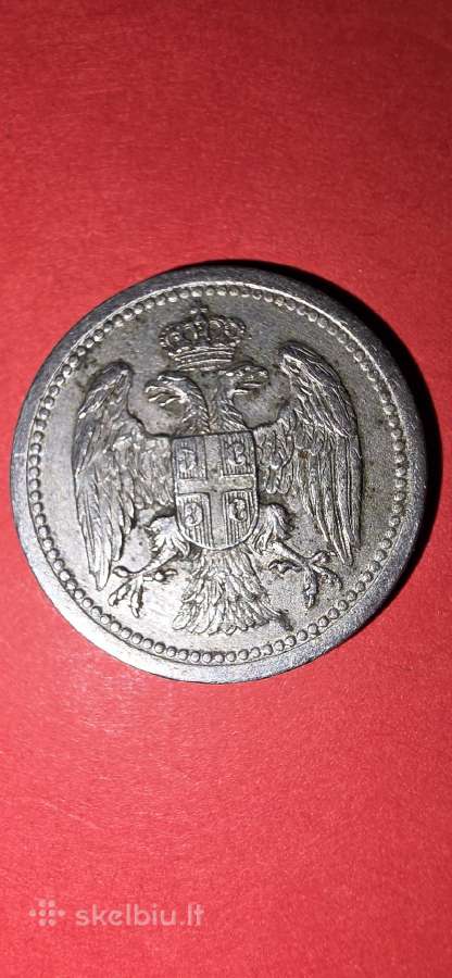 Serbija 10 parų 1912 - nuotraukos Nr. 2
