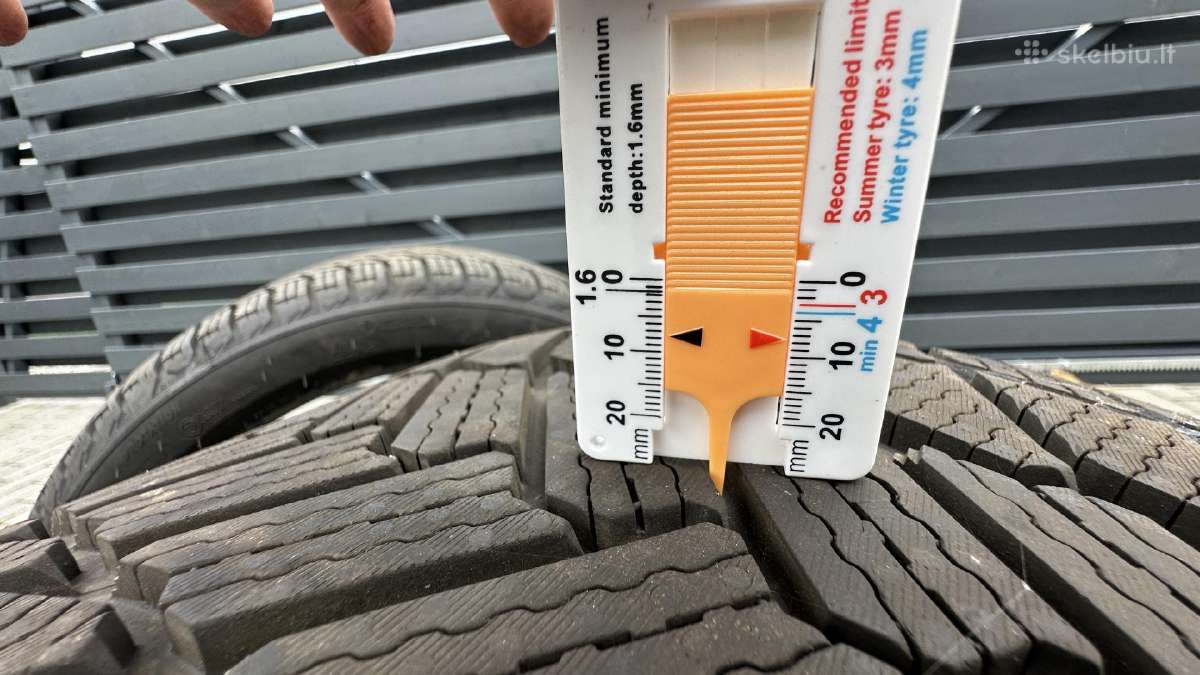 Michelin X-ice Snow R20 245/40 + 275/35, 2025 m. - nuotraukos Nr. 8