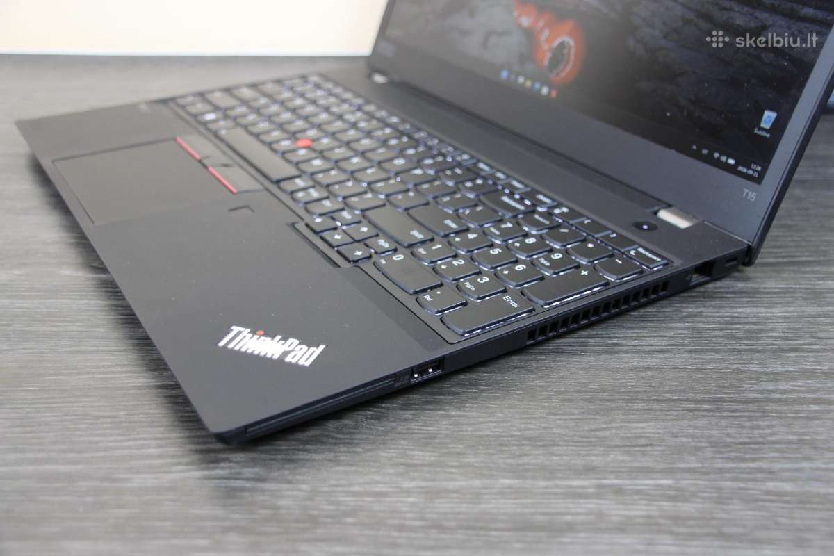 Lenovo T15 gen2 i7 32gb Fhd Ips 512gb SSD - nuotraukos Nr. 4