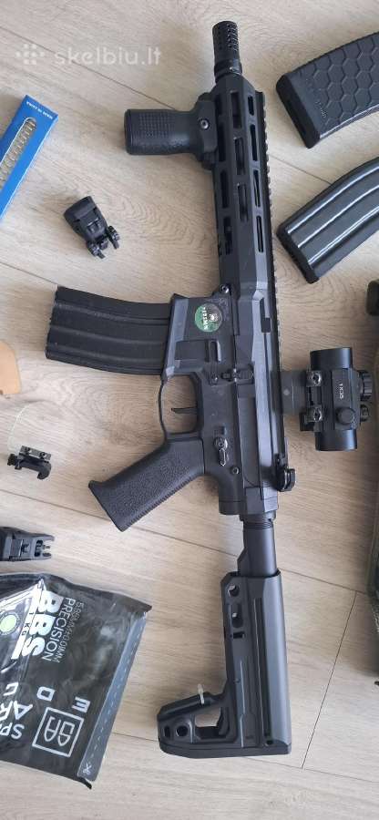 Šratasvydžio automatas su apranga ir priedais. - nuotraukos Nr. 3