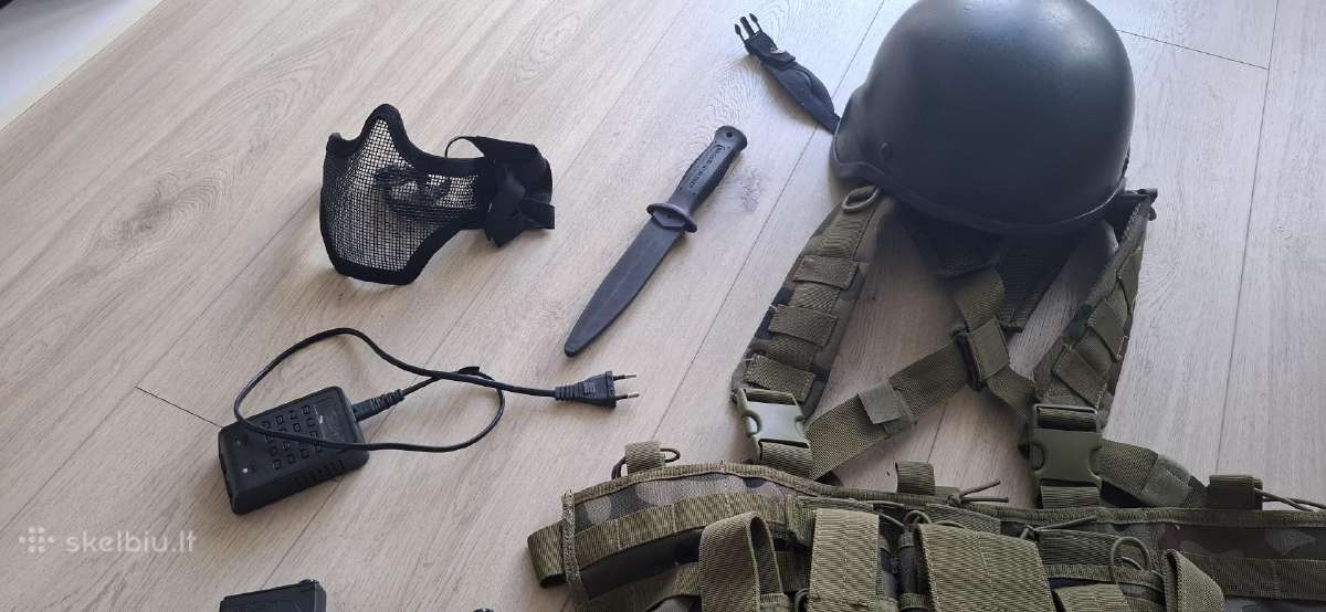Šratasvydžio automatas su apranga ir priedais. - nuotraukos Nr. 4