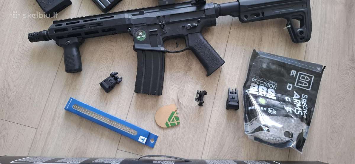 Šratasvydžio automatas su apranga ir priedais. - nuotraukos Nr. 6