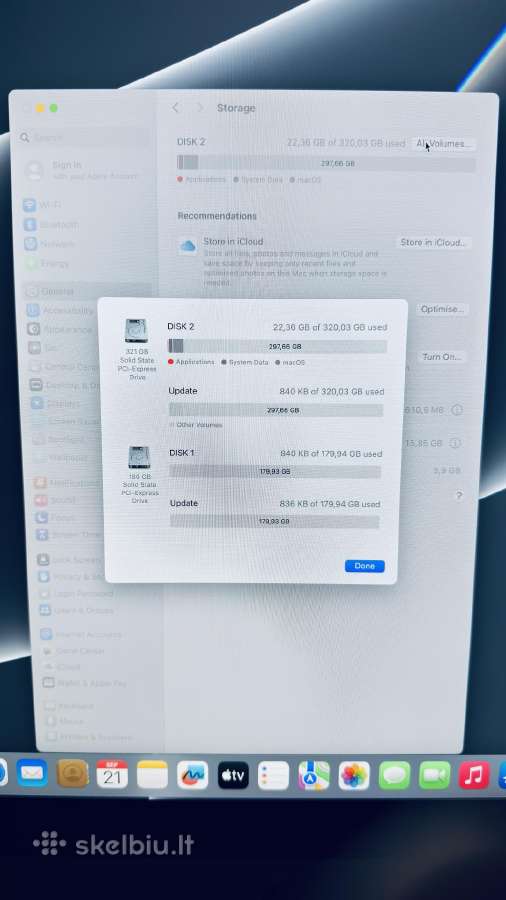 Apple iMac 27" 5k 2019 40gb RAM 580x 8gb - nuotraukos Nr. 2