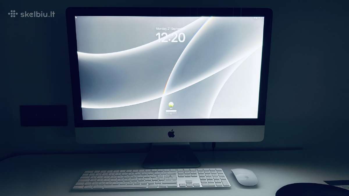 Apple iMac 27" 5k 2019 40gb RAM 580x 8gb - nuotraukos Nr. 5