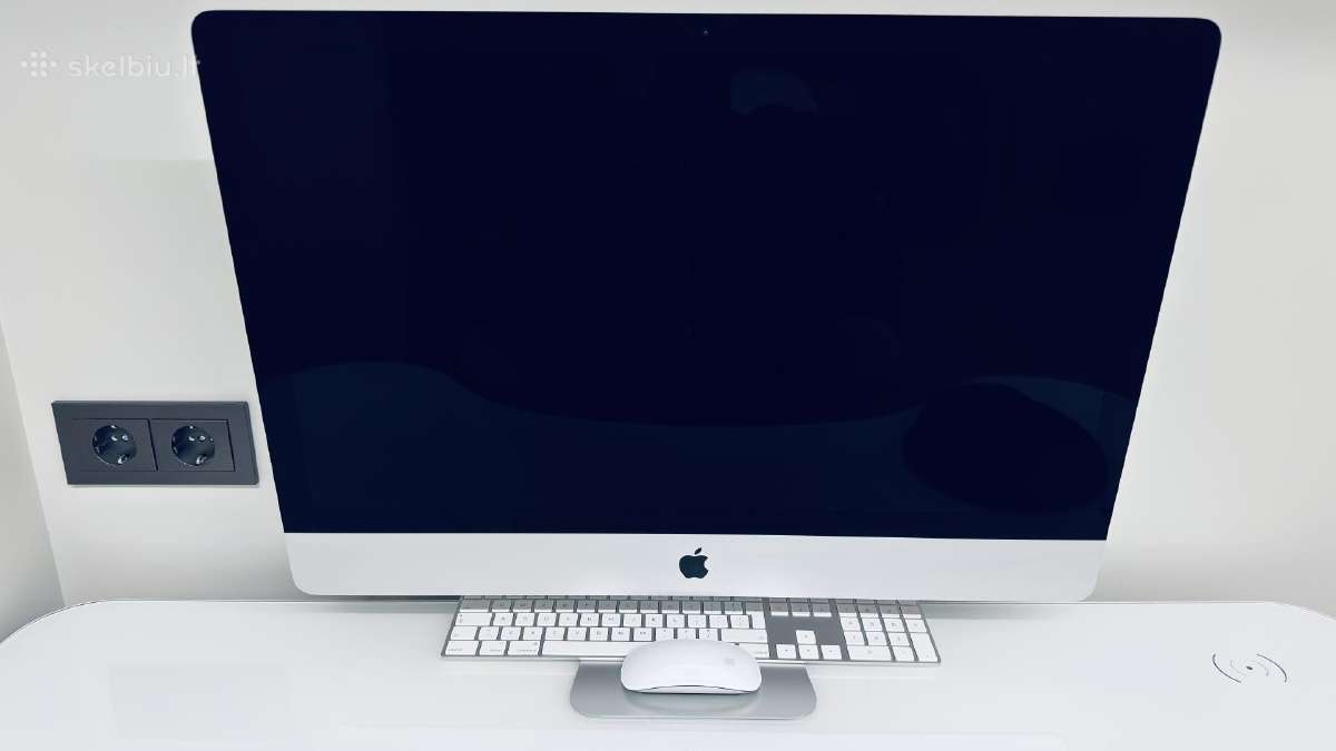 Apple iMac 27" 5k 2019 40gb RAM 580x 8gb - nuotraukos Nr. 6