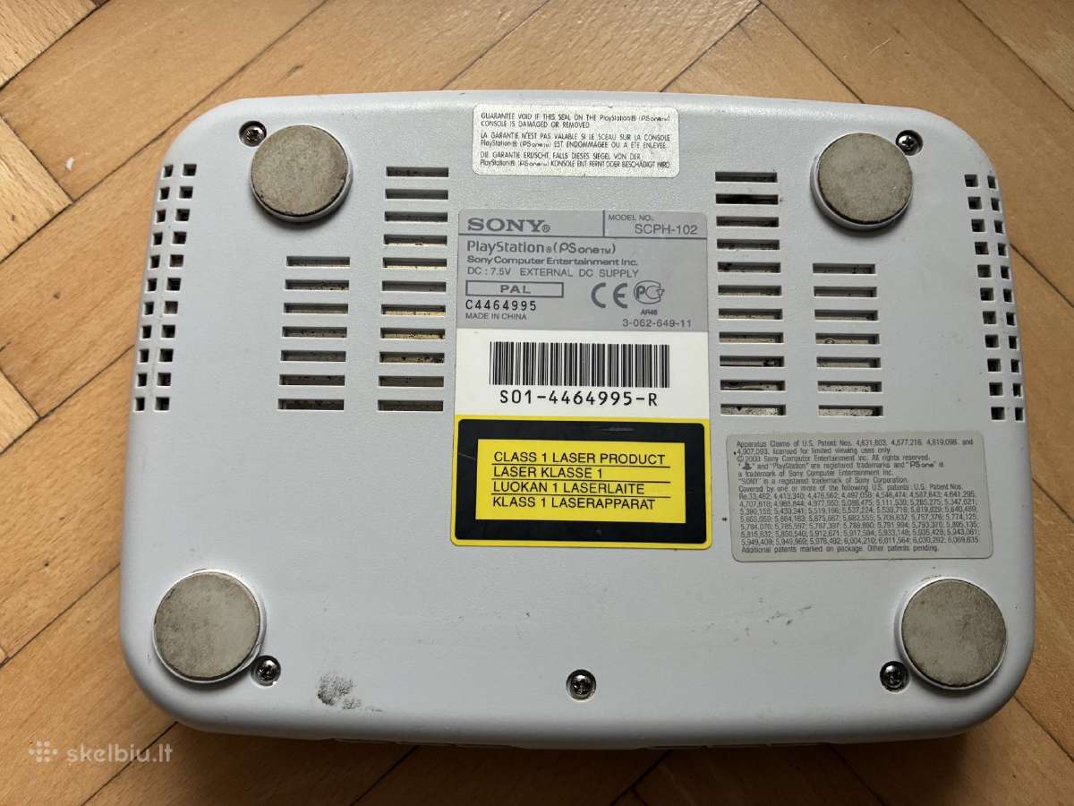 Ps1 Slim Konsolė (scph-102) - nuotraukos Nr. 3