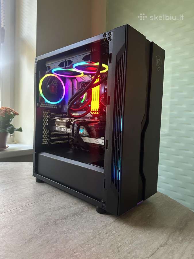 **r7-5800x 32gb Rtx 3080** žaidimų kompiuteris - nuotraukos Nr. 2