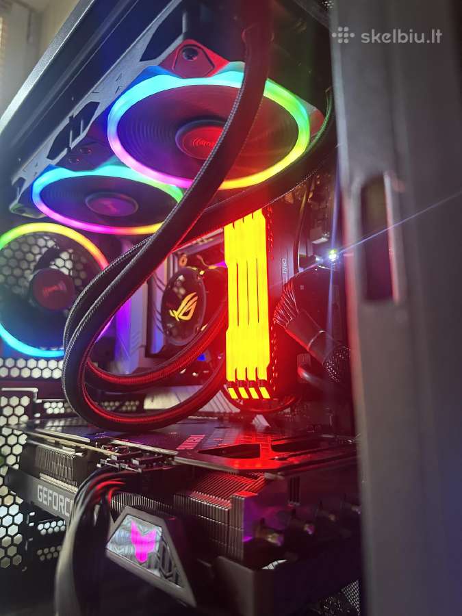 **r7-5800x 32gb Rtx 3080** žaidimų kompiuteris - nuotraukos Nr. 3