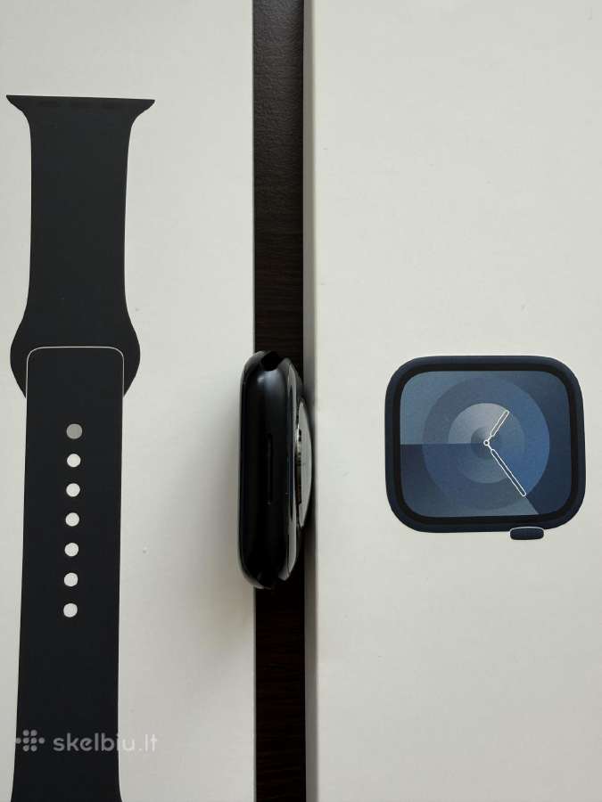 Apple Watch 9 45mm Midnight - nuotraukos Nr. 4