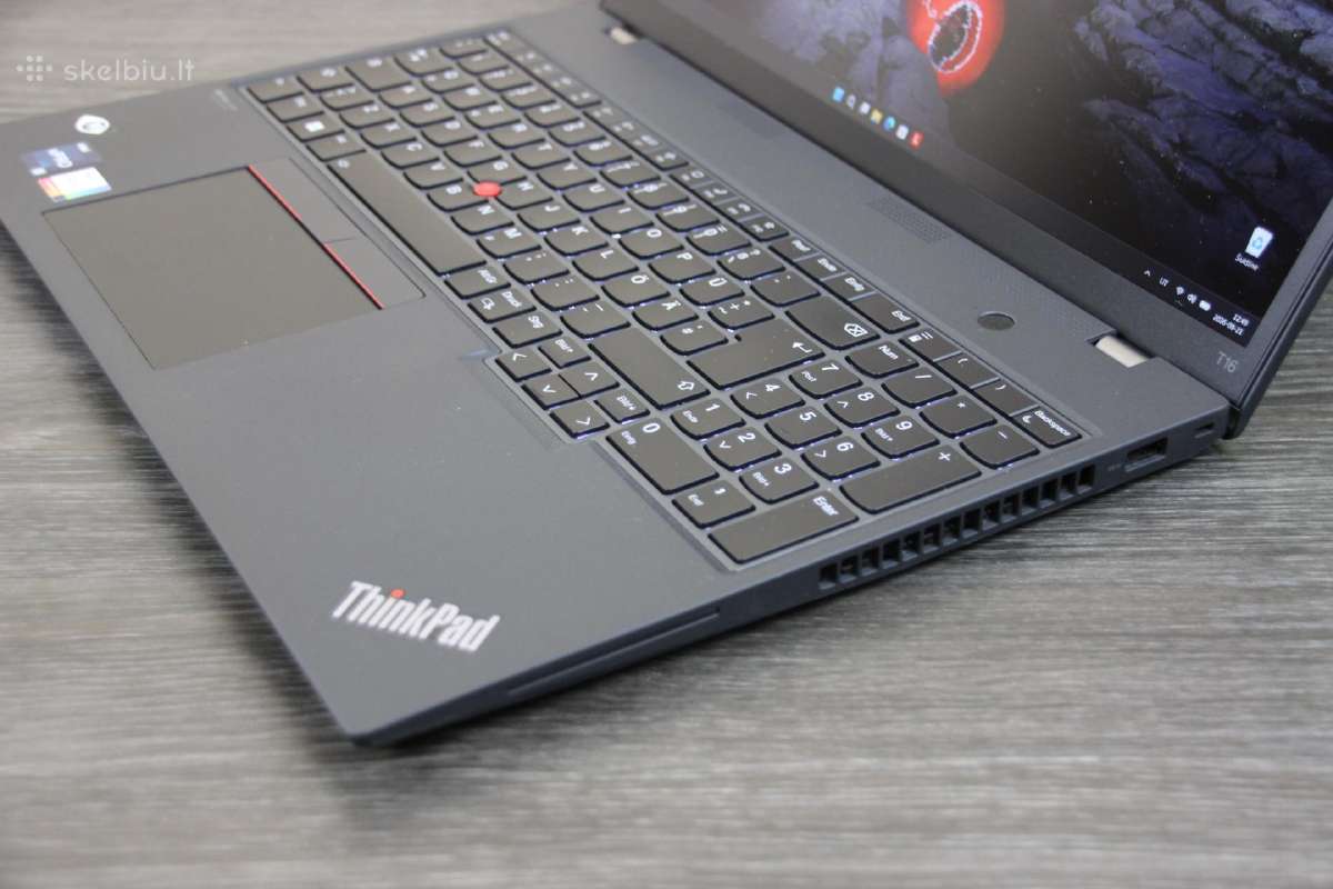Lenovo Thinkpad T16 2k 16 colių i5 24gb 512ssd - nuotraukos Nr. 4