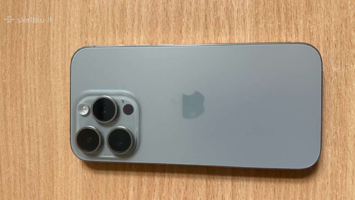 iPhone 15 Pro 128gb Titanium - nuotraukos Nr. 2