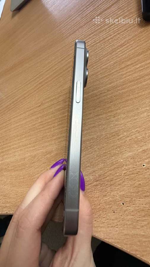 iPhone 15 Pro 128gb Titanium - nuotraukos Nr. 3
