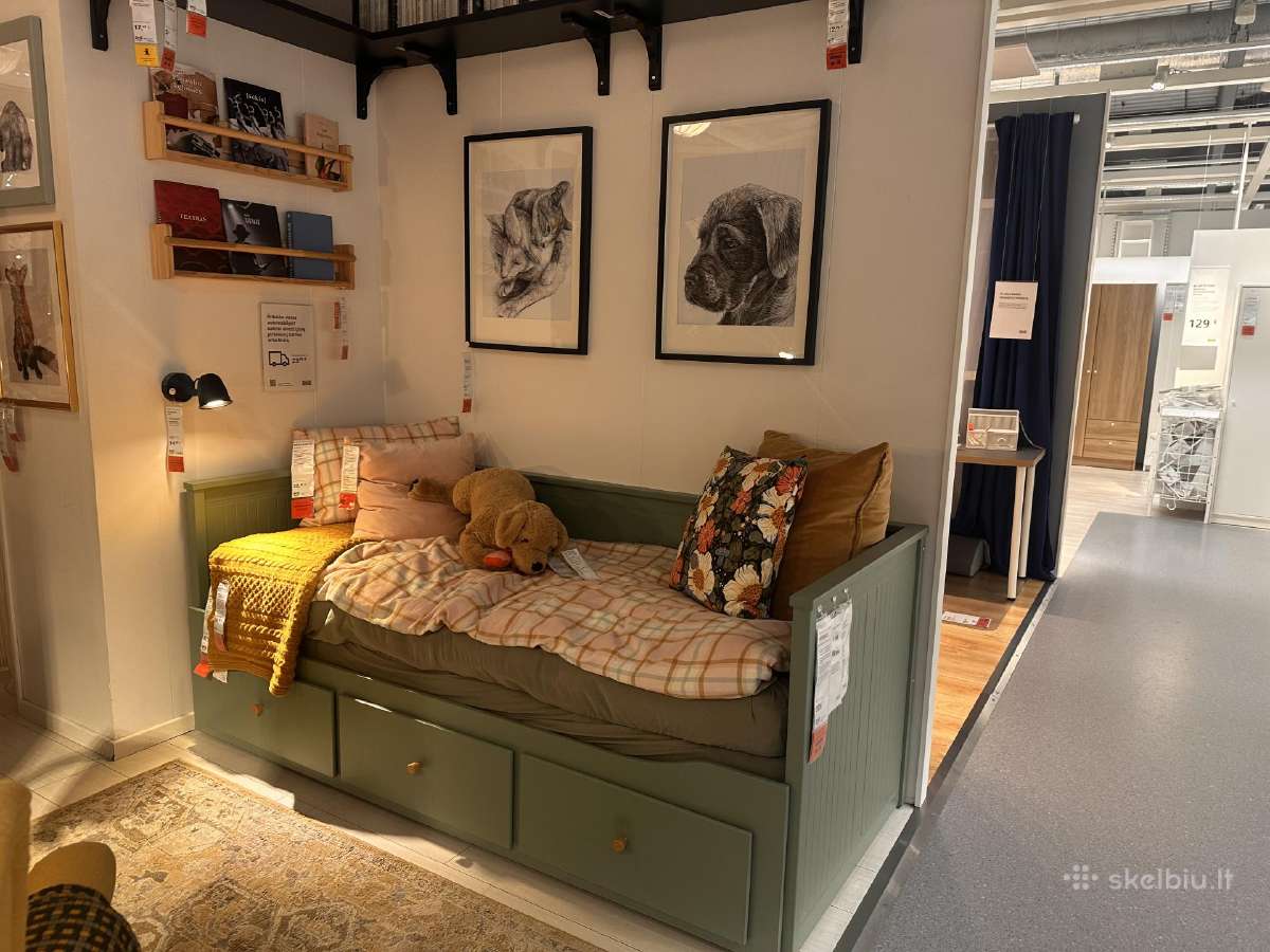 Ikea Hemnes lova 80/160x200 - nuotraukos Nr. 8