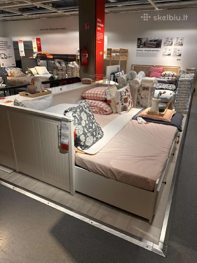 Ikea Hemnes lova 80/160x200 - nuotraukos Nr. 9