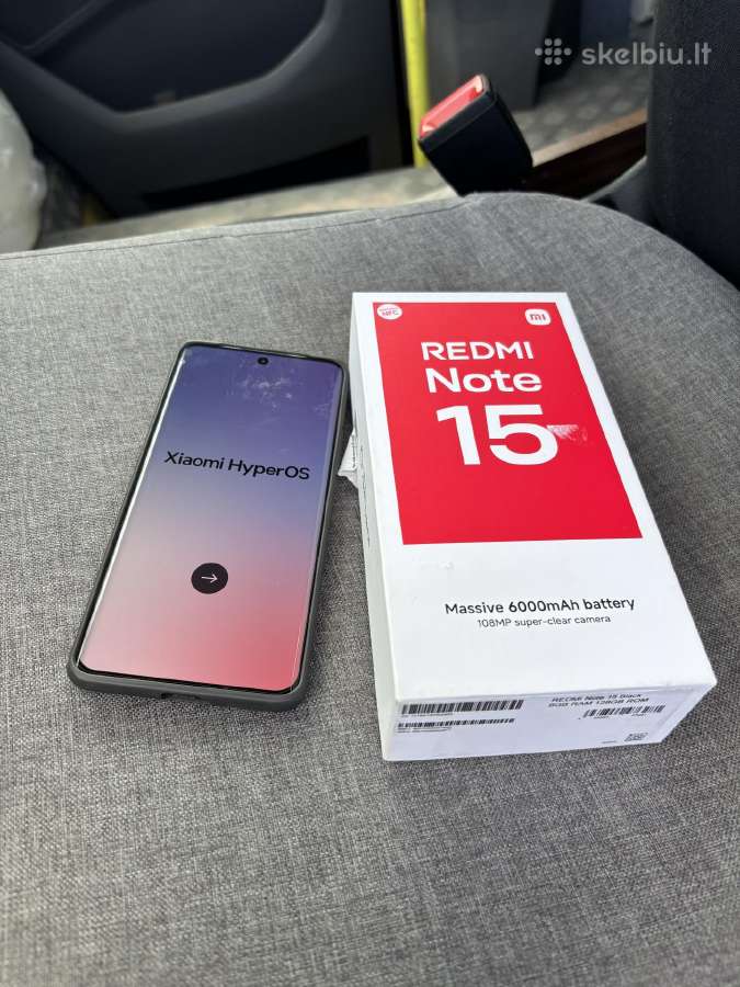 Parduodu naują Redmi Note15 - nuotraukos Nr. 2